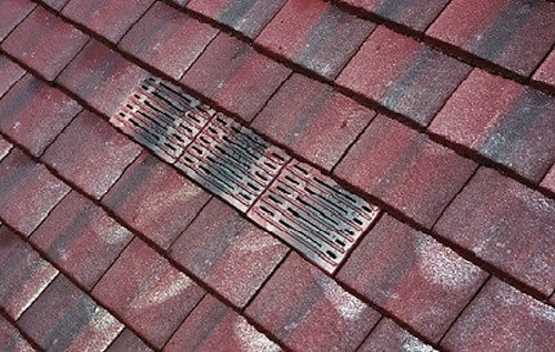 Plain tile vent roof - vent, |