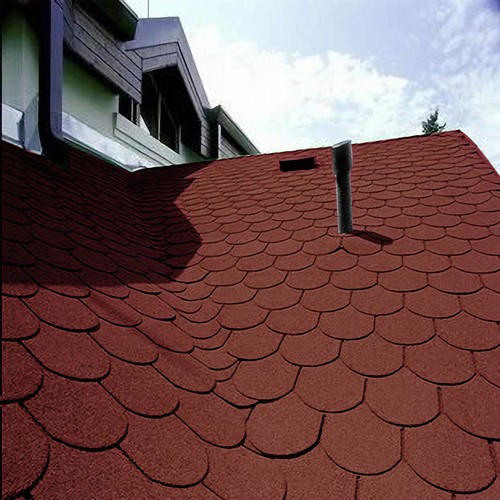 18x asphalt roof tiles - 18x,