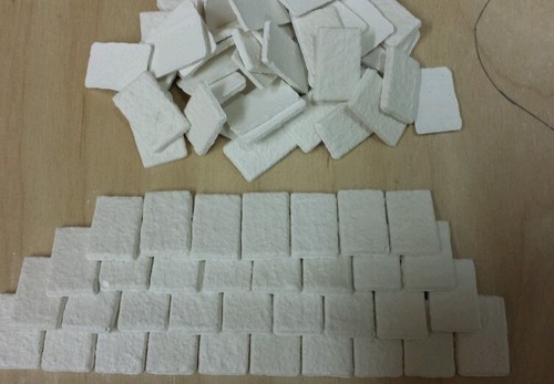 150x dolls house roof tiles - house,