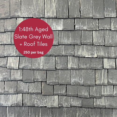 48th scale aged slate grey - 0,